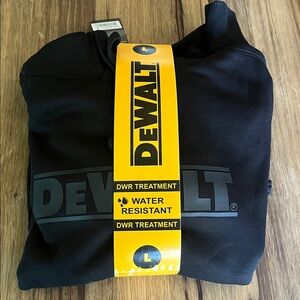 DEWALT Men's Black Water-Resistant Hoodie